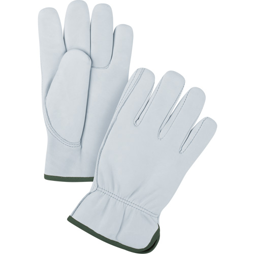 Premium Driver's Gloves, Small, Grain Goatskin Palm Action Paper