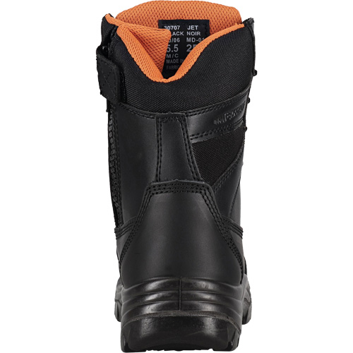 Safety Boots, Leather, Steel Toe, Size 6, Impermeable Action Paper
