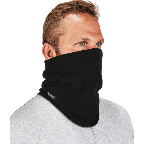 N-Ferno&reg; 6960 Neck Gaiter, Black, Fleece Action Paper