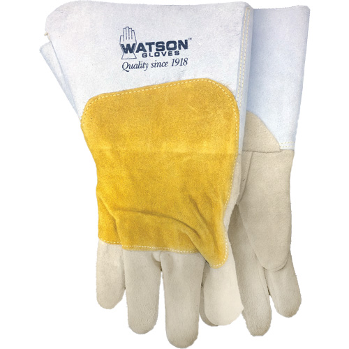 Mad Cow Welding Gloves, Grain Cowhide, Size Large Action Paper