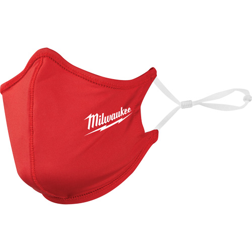 2-Layer Face Mask, Nylon/Polyester/Spandex, Red Action Paper