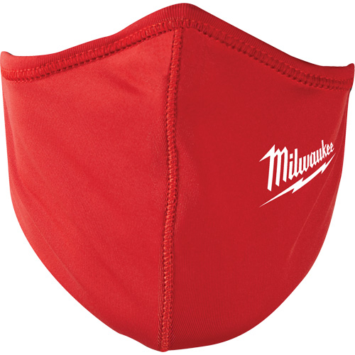 2-Layer Face Mask, Nylon/Polyester/Spandex, Red Action Paper
