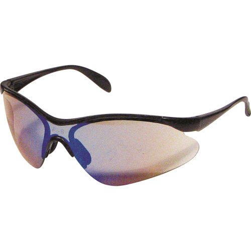 Lunettes de s&eacute;curit&eacute; Miranda, Lentille Miroir bleu, Anti-&eacute;gratignures, R&eacute;pond ou surpasse la norme CSA Z94.3 Action Paper
