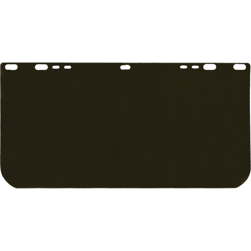 Valuguard Visor, Polycarbonate, Green Tint Action Paper