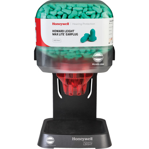 Howard Leight Prefilled Earplug Dispenser Action Paper