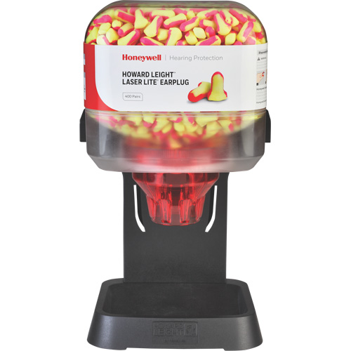 Howard Leight Prefilled Earplug Dispenser Action Paper