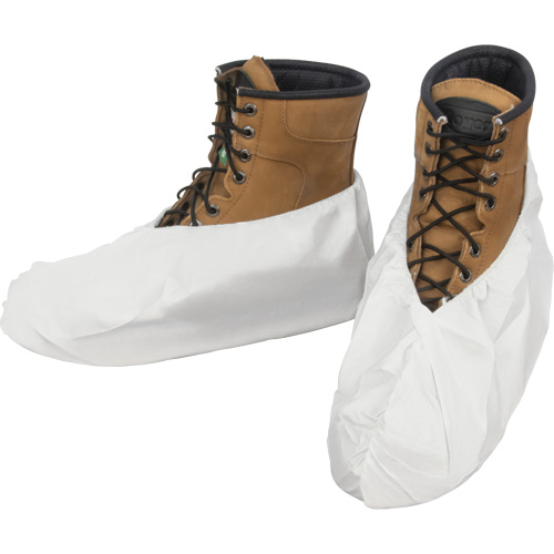 Couvre-chaussures, Taille unique, Microporeux, Blanc Action Paper
