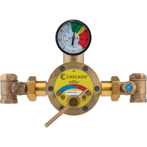 Mixing Valve for Exposed Assembly of Drench or Combination Emergency Shower, 56 GPM Action Paper