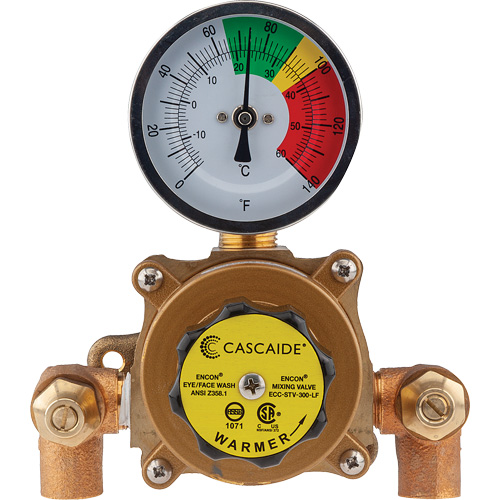 Mixing Valve for Exposed Assembly of Eye/Facewash, 9 gpm Action Paper