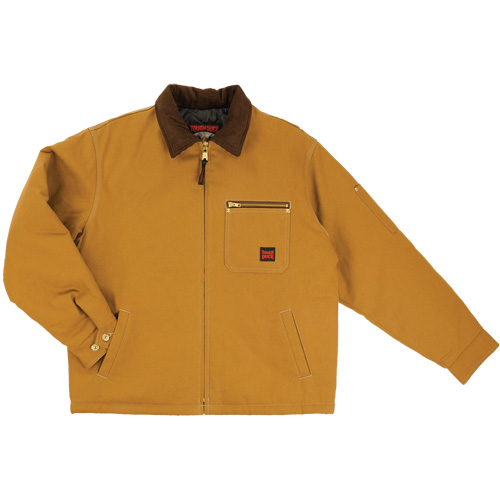 Duck Chore Jacket, Men's, Small, Brown Action Paper
