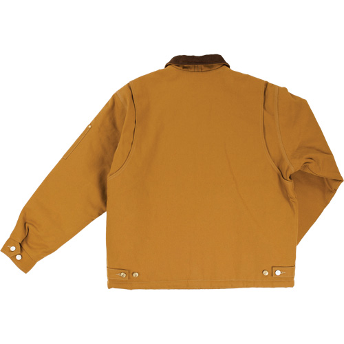 Duck Chore Jacket, Men's, Small, Brown Action Paper