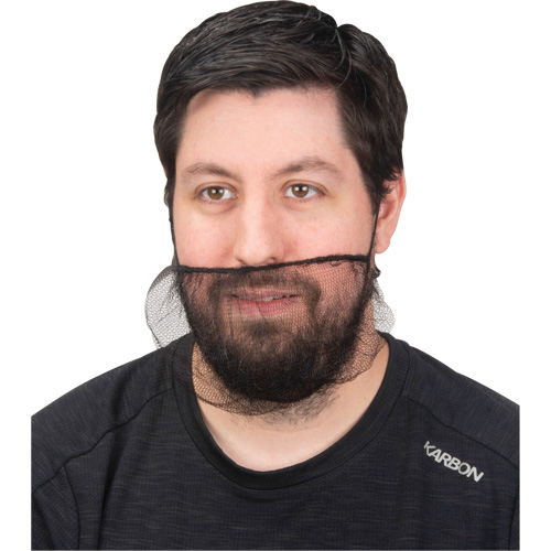 Beard Nets, Nylon, Brown Action Paper