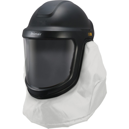 Casque de protection avec bavette courte jetable Primair s&eacute;rie 900, Standard, Casque rigide, Bavette Simple Action Paper