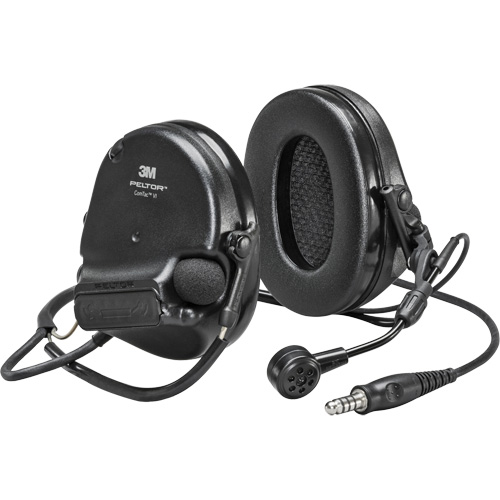 Peltor ComTac VI NIB Single Lead Headset, Neckband Style, 22 dB Action Paper