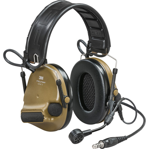 Peltor ComTac VI NIB Single Lead Headset with Arc, Headband Style, 23 dB Action Paper