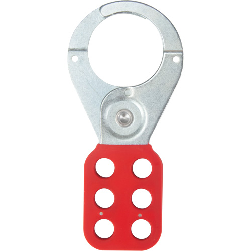 Safety Lockout Hasp, Red Action Paper