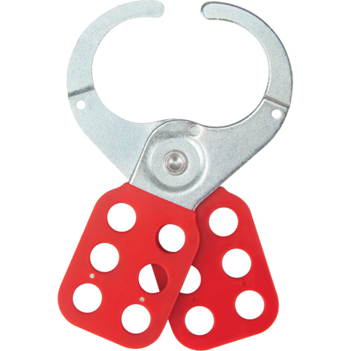 Safety Lockout Hasp, Red Action Paper