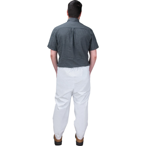 Disposable Pants, Microporous, Small, White Action Paper