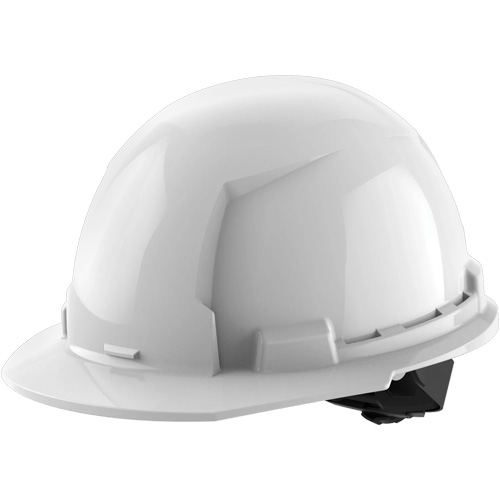 Front Brim Hardhat, Meets CSA Type 1, Ratchet Suspension, Non-Vented Action Paper