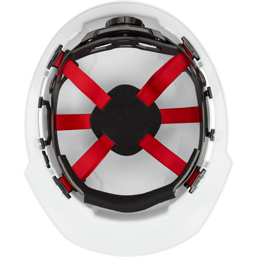 Front Brim Hardhat, Meets CSA Type 1, Ratchet Suspension, Vented Action Paper
