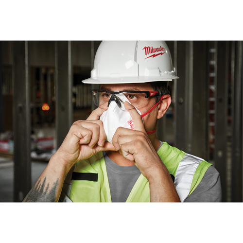 Disposable Respirator, N95, NIOSH Certified, One Size Action Paper
