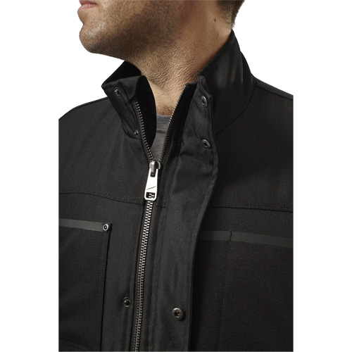 Blouson classique GridIron, Hommes, Petit, Noir Action Paper