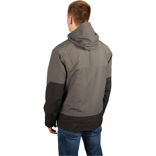 Hydrobreak Rainshell Jacket, Men's, 3X-Large, Grey Action Paper