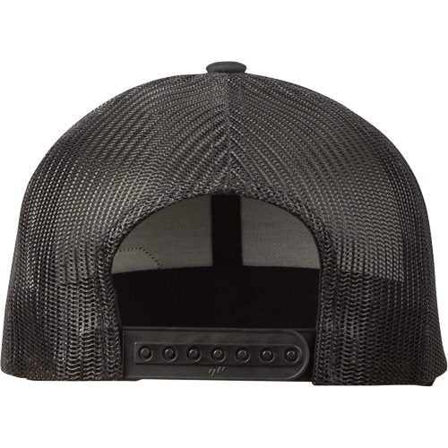 GridIron Snapback Trucker Hat, Black, Cotton/Nylon/Polyester Action Paper