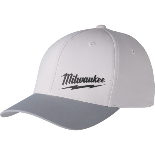 Workskin Fitted Hat, Grey, Poly-Cotton Action Paper