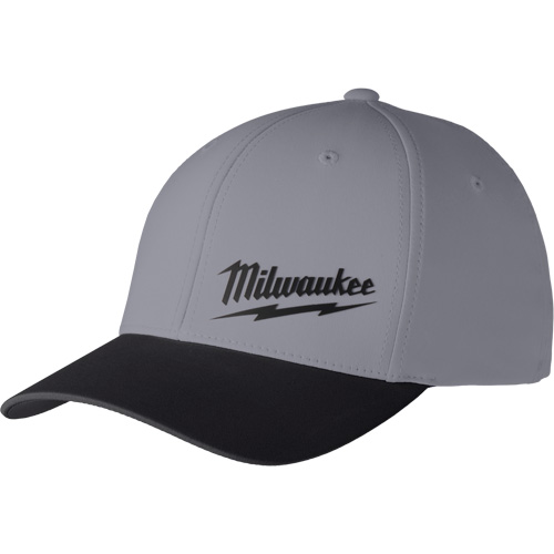 Casquette ajust&eacute;e Workskin, Gris, Poly-coton Action Paper