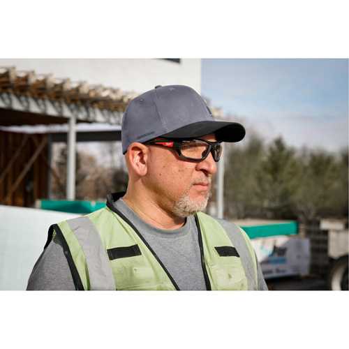 Casquette ajust&eacute;e Workskin, Gris, Poly-coton Action Paper