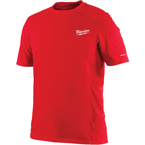 Workskin Short Sleeve Shirt, Men's, Small, Red Action Paper
