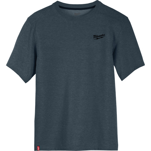 T-shirt de travail hybride, Hommes, Petit, Bleu Action Paper