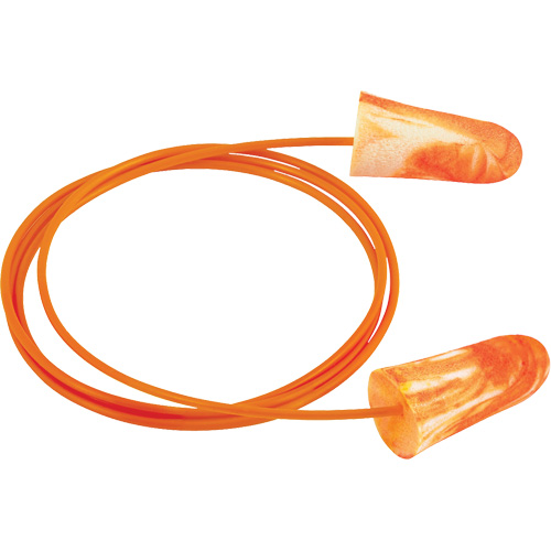 Bouchons d'oreilles jetables Softies, Vrac - Boîte, Avec cordon Action Paper