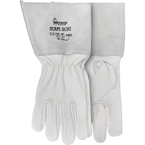 Gants Scape Goat 546G, Petit, Paume en Cuir fleur de ch&egrave;vre Action Paper