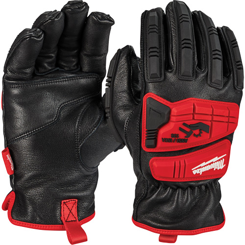 Gants en peau de ch&egrave;vre Impact, Petit, Paume en Cuir fleur Action Paper