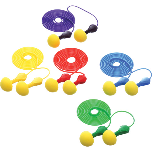 E-A-R Express Pod Plugs Earplugs, Corded, Bulk - Pillow Pack, 25 dB NRR, One-Size Action Paper