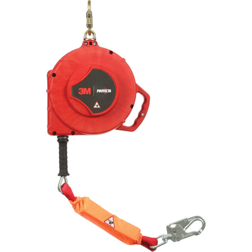 Rebel Self Retracting Lifeline, 50', Galvanized Steel, Swivel Action Paper