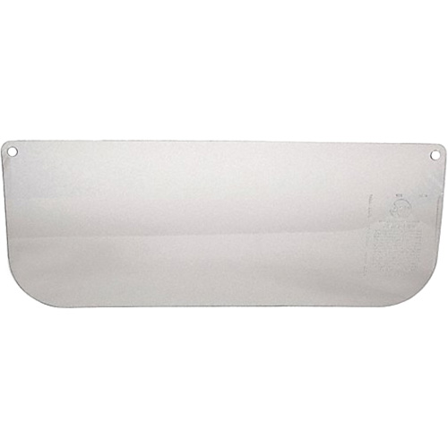 F10 Clear Faceshield Action Paper