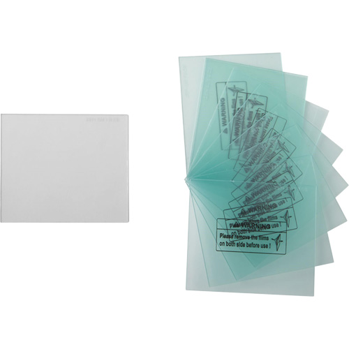 Internal Safety Plate for Translight 555 + Premium Auto Darkening Helmet, For Use With HSL-1, HSL-2 and Huntsman Action Paper