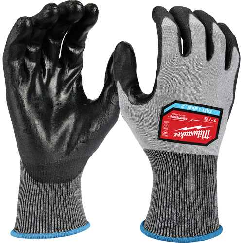 Gants de haute dext&eacute;rit&eacute;, Taille Petit, Calibre 18, Rev&ecirc;tement Polyur&eacute;thane, Enveloppe en Poly&eacute;thyl&egrave;ne, ANSI/ISEA 105 niveau 2 Action Paper