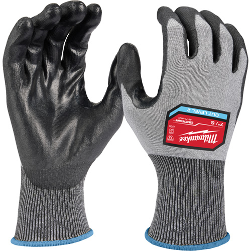 Gants de haute dext&eacute;rit&eacute;, Taille Petit, Calibre 18, Rev&ecirc;tement Polyur&eacute;thane, Enveloppe en Poly&eacute;thyl&egrave;ne, ANSI/ISEA 105 niveau 3 Action Paper
