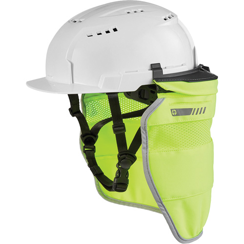 Bolt Sunshade, High-Visibility Lime-Yellow Action Paper