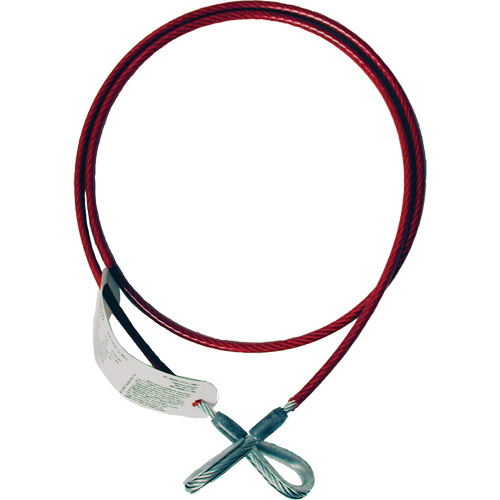 6' Anchorage Connector Cable, Sling, Temporary Use Action Paper