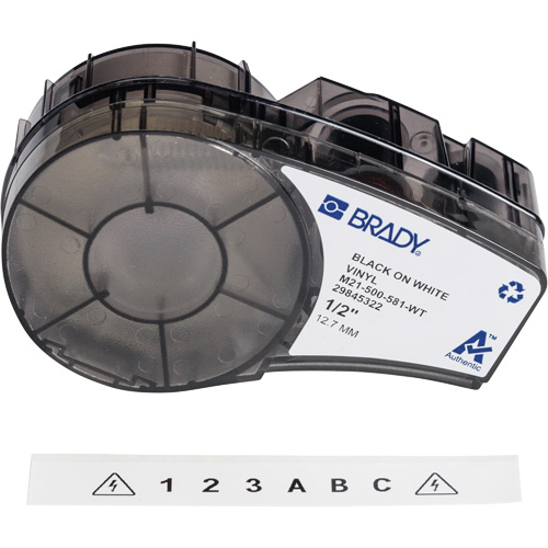 Repositionable Multi-Purpose Labels with Ribbon, Black Action Paper