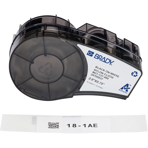 Aggressive Adhesive Multi-Purpose Labels with Ribbon, Black Action Paper