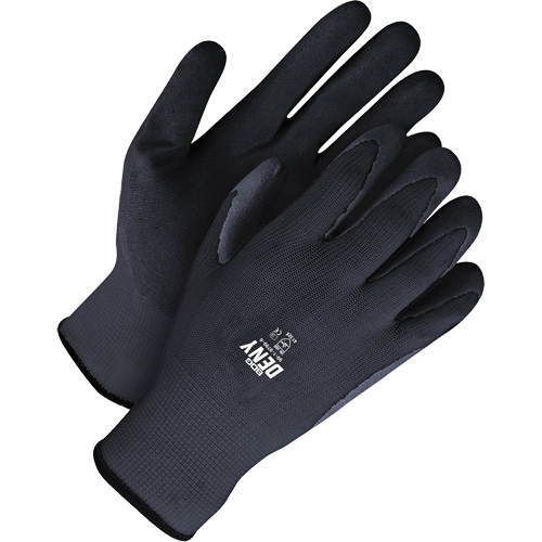 Deny Coated Gloves, 6/X-Small, Foam Nitrile Coating, Nylon Shell Action Paper