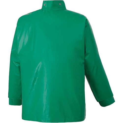 J43 380 CA-43&reg; FR Chemical- & Acid-Resistant Jacket, Small, Green Action Paper