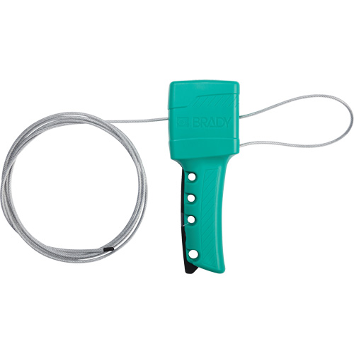 Red All Purpose Cable Lockout, 8' Length Action Paper