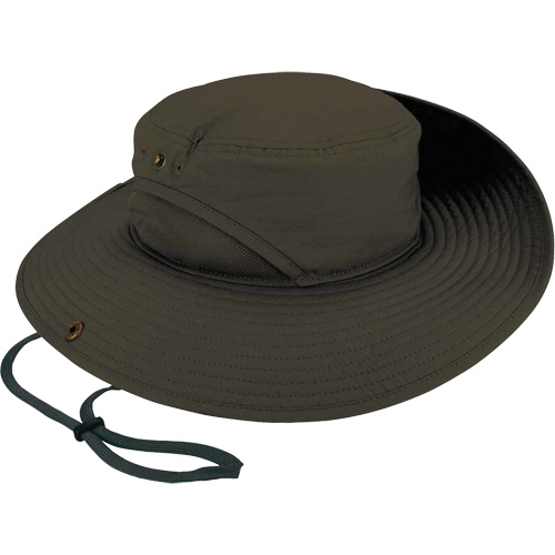Chill-Its 8936 Lightweight Ranger Hat with Mesh Paneling, Green Action Paper